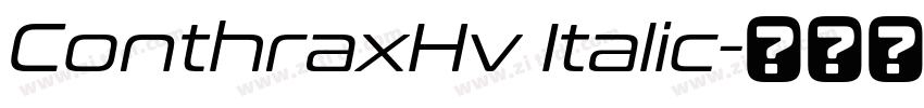 ConthraxHv Italic字体转换 ConthraxHv Italic字体转换